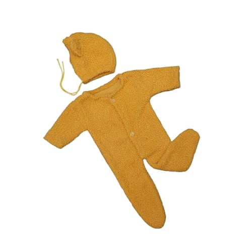 Säuglingsfotografie Bären Kostüm Strampler Set Photostudio Accessoires Baby Photoshoots Outfit Neugeborene Duschversorgung Babyfoto Kostüm von Qcbuegof