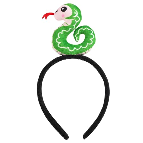 Qcbuegof Soft Fabric Snake Stirnband Für Chinesische Neujahrspartys Komfortable Und Stilvolle Haar Accessoire Festival Thema Kopfbedeckung Modisches Stirnband Qcbuegof Soft Fabric Snake Stirnband Für Chinesische Neujahrspartys Komfortable Und Stilvolle Haar Accessoire Festival Thema Kopfbedeckung Modisches Stirnband von Qcbuegof