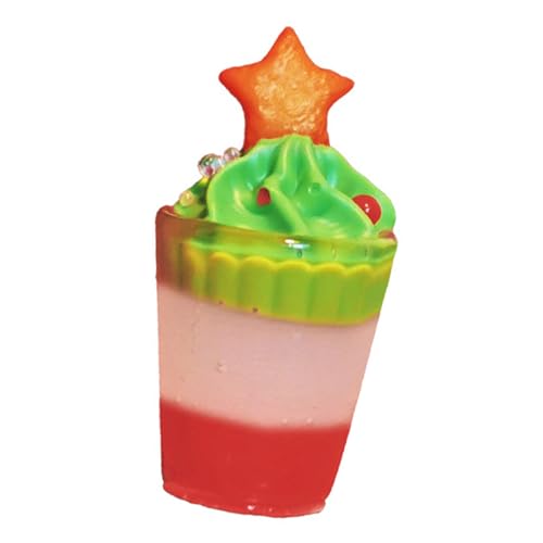 Stabiles Kunstharz Latte Art Puppenhäuser Miniatur-Kaffeeset Realistisches winziges Getränk für Sammler und Enthusiasten den täglichen Gebrauch Weihnachtsthema Miniatur Stabiles Kunstharz Latte Art Puppenhäuser Miniatur-Kaffeeset Realistisches winziges Getränk für Sammler und Enthusiasten den täglichen Gebrauch Weihnachtsthema Miniatur von Qcbuegof