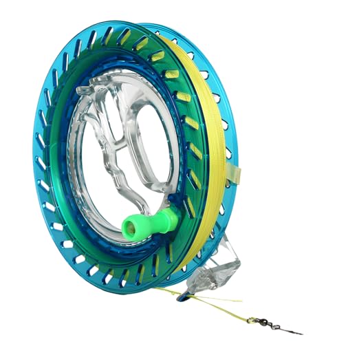 QckZee Drachenwickler für Erwachsene und Kinder, 300 M Hohe Festigkeit, 20,3 cm Durchmesser, Drachenschnur mit Verbindungsstück, Sicherheitsschloss, Großer Griff, Drachenschnurwickler QckZee Drachenwickler für Erwachsene und Kinder, 300 M Hohe Festigkeit, 20,3 cm Durchmesser, Drachenschnur mit Verbindungsstück, Sicherheitsschloss, Großer Griff, Drachenschnurwickler von QckZee