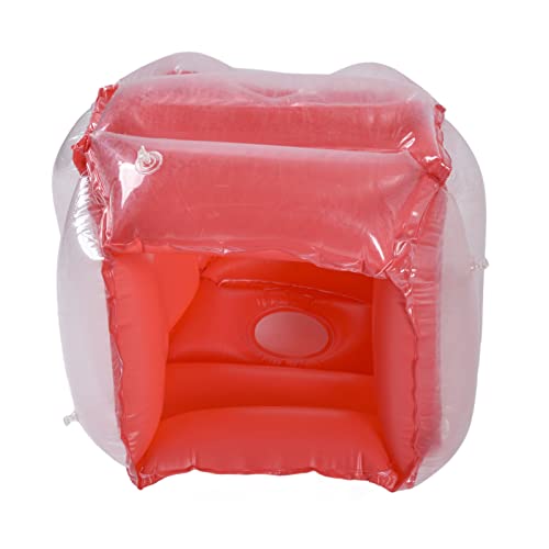 Aufblasbare Bubble Ball aus PVC, rot, für den Außenbereich, exquisite Verarbeitung, interessantes Spielzeug für Kinder und Erwachsene, breite Anwendung für Garten, Hof, tragbar von Qcwwy