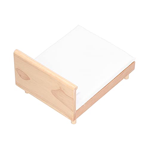 Qcwwy 1:12 Dollhouse Doppelbett Eiche Mini Möbelmöbel Zur Dekoration des Heimhauses, Einschließlich der Matratze und des Kissens, das an das Puppenschlafzimmer Angepasst Ist Qcwwy 1:12 Dollhouse Doppelbett Eiche Mini Möbelmöbel Zur Dekoration des Heimhauses, Einschließlich der Matratze und des Kissens, das an das Puppenschlafzimmer Angepasst Ist von Qcwwy