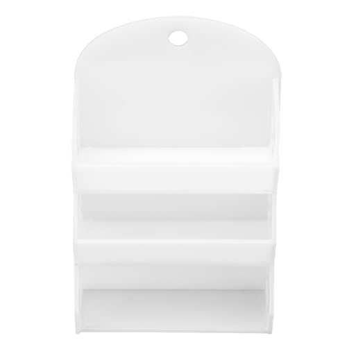 Qcwwy 1:12 Puppenhaus Mini -Acryl -Lagerregal Lifelike Kitchen Decor Model für Mädchen, die Als Geeignet Sind von Qcwwy