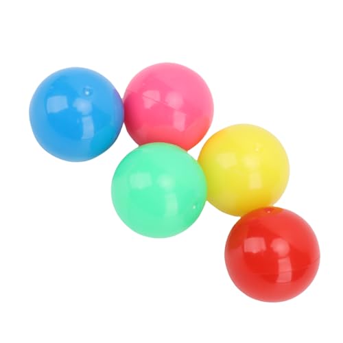 Qcwwy 100 PCs Mathematikzählbälle, Farbenfrohe Spielplatzbällchen Bildungsmanipulative Spielbälle mit Aufbewahrungsbox Hohlkindergärten Mathematikspielzeug Ozeanbälle Zum Unterricht von Qcwwy