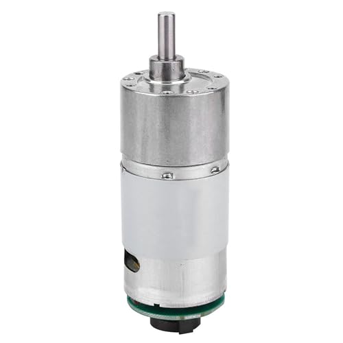 Qcwwy 12-V-Encoder-Zahnradmotor für Intelligente Geräte und Monitore, Langlebige Allmetallkonstruktion, 10 Bis 1500 U/Min-Geschwindigkeit, Geeignet für Türschlösser und Grillmaschinen (24 V, Qcwwy 12-V-Encoder-Zahnradmotor für Intelligente Geräte und Monitore, Langlebige Allmetallkonstruktion, 10 Bis 1500 U/Min-Geschwindigkeit, Geeignet für Türschlösser und Grillmaschinen (24 V, von Qcwwy