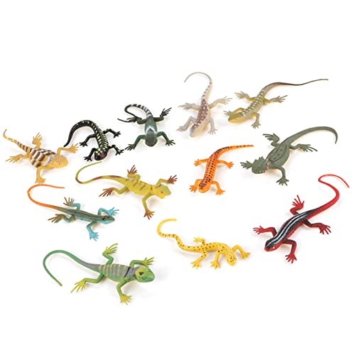 Qcwwy 12-teiliges Buntes Eidechsen-Spielzeugset, Feine Verarbeitung, Lebendige Modelle, Langlebiges Kunststoffgeschenk für, Fotografie-Requisiten Qcwwy 12-teiliges Buntes Eidechsen-Spielzeugset, Feine Verarbeitung, Lebendige Modelle, Langlebiges Kunststoffgeschenk für, Fotografie-Requisiten von Qcwwy