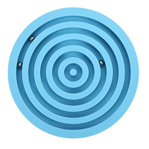 Qcwwy 3D -Balancing -Labyrinthspielzeug, Verbesserung der Konzentration und Fähigkeiten, Großartige Auswahl für Gehirnübung mit Gutem Touch, Leichtem Gewicht und Tragbarem, Leuchtenden Farben, (#1) von Qcwwy