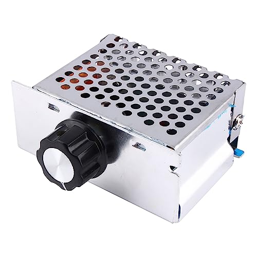 Qcwwy 4000W AC220V SCR -Spannungsreglermotor Controller - Geschwindigkeits und Temperaturregelung für Elektroofen, Warmwasserbereiter Professionelles Design für Industrielle Umgebungen Qcwwy 4000W AC220V SCR -Spannungsreglermotor Controller - Geschwindigkeits und Temperaturregelung für Elektroofen, Warmwasserbereiter Professionelles Design für Industrielle Umgebungen von Qcwwy