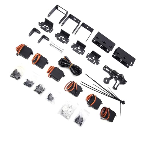 Qcwwy 6DOF Roboter-Mechanikarm-Klemmklaue-Kit DOF-Manipulator-Industrieroboterteile für Flexible Lenkung und Sanftes Drehen Qcwwy 6DOF Roboter-Mechanikarm-Klemmklaue-Kit DOF-Manipulator-Industrieroboterteile für Flexible Lenkung und Sanftes Drehen von Qcwwy