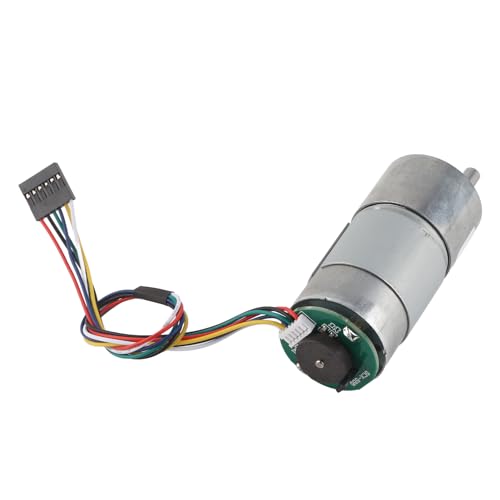 Qcwwy Allmetallmotor mit Encoder - Große Torsion für den Einfachen Betrieb - für Monitore und Intelligente Geräte (24 V, Geschwindigkeit 100) von Qcwwy
