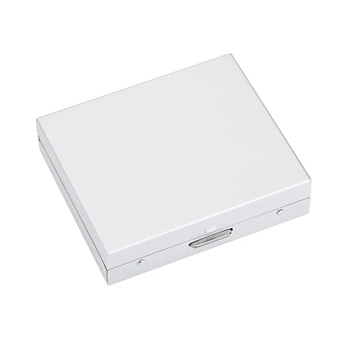 Qcwwy Aluminiumlegierung Deluxe Table Game Poker Dices Set mit Speicherbox für Familienspiel-Zünde für Game Night (Quadratisch) von Qcwwy