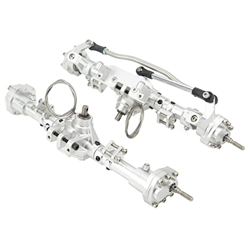 Qcwwy Aluminiumlegierungschale für Axial SCX10 I II III 90046 90047 1/10 RC -Auto, Leistungsverbesserung, Erhöhung und Erweiterung mit Einfacher Installation, Erhöhung der Stabilität für RC (Silver) Qcwwy Aluminiumlegierungschale für Axial SCX10 I II III 90046 90047 1/10 RC -Auto, Leistungsverbesserung, Erhöhung und Erweiterung mit Einfacher Installation, Erhöhung der Stabilität für RC (Silver) von Qcwwy