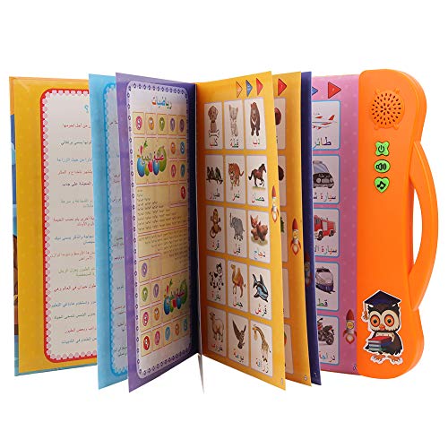 Qcwwy Arabisch-Sprach-Bildungsbuch Spielzeug für , Elektronisches Soundbuch-Puzzlespielzeug mit Lernstift, Ungiftiges Material, Musik-/ Tonfunktion, Geeignet für über 3 Jahre Alt, orange/ Grün Qcwwy Arabisch-Sprach-Bildungsbuch Spielzeug für , Elektronisches Soundbuch-Puzzlespielzeug mit Lernstift, Ungiftiges Material, Musik-/ Tonfunktion, Geeignet für über 3 Jahre Alt, orange/ Grün von Qcwwy