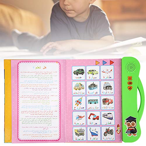 Qcwwy Arabisch-Sprach-Bildungsbuch Spielzeug für , Elektronisches Soundbuch-Puzzlespielzeug mit Lernstift, Ungiftiges Material, Musik-/ Tonfunktion, Geeignet für über 3 Jahre Alt, orange/ Grün Qcwwy Arabisch-Sprach-Bildungsbuch Spielzeug für , Elektronisches Soundbuch-Puzzlespielzeug mit Lernstift, Ungiftiges Material, Musik-/ Tonfunktion, Geeignet für über 3 Jahre Alt, orange/ Grün von Qcwwy