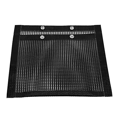 Qcwwy BBQ Grill Mesh Bag, Hitzebeständiges Netz Grillbeutel Panikwerkzeug Wiederverwendbares Netz Grillbeutel Mesh Innen Im Freien Im Freien Holzkohle Grillbeutelzubehör Accessoires (22*27 cm) von Qcwwy