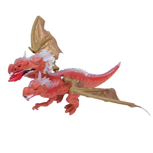 Qcwwy Dinosaurierspielzeug mit Elektrischem Walking 3 -Design mit Soundeffekten für Spielen auf Dem 6 Montagesräume von Qcwwy