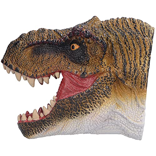 Qcwwy Dinosaurus Puppet Hand Bemalt Schöne Weiche Gummi - -Dinosaurus Aktion Figur für Bildungsreinheiten, Vergrößert die Interaktion und Verbessert die Gefühle von Qcwwy