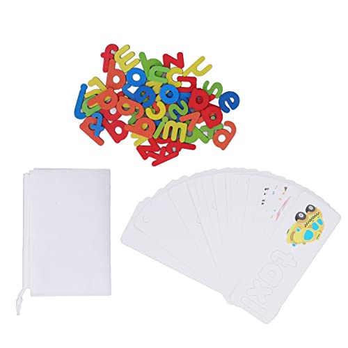 Qcwwy Farbiges Alphabet -Lernspiel Set von Spielzeug Kombiniert für EIN Lernspielzeug über 3 für mit Wassermalerei für Eltern und Bildungsalphabet -Puzzle aus Bassino Qcwwy Farbiges Alphabet -Lernspiel Set von Spielzeug Kombiniert für EIN Lernspielzeug über 3 für mit Wassermalerei für Eltern und Bildungsalphabet -Puzzle aus Bassino von Qcwwy