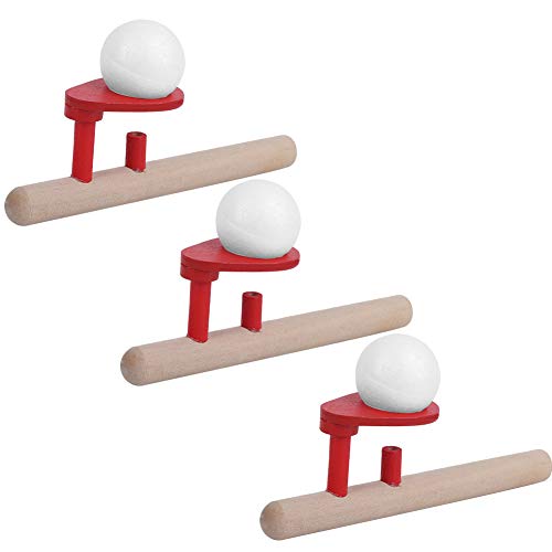 Qcwwy Floating Blow Blow Children Kid Lernspielzeug, Holzspiel mit Balancing Balancing, um Intelligenz, Handkoordination und Elternklimaanlage zu Verbessern, 3 X Klammer mit Spielzeug 6 X Foam Ball Qcwwy Floating Blow Blow Children Kid Lernspielzeug, Holzspiel mit Balancing Balancing, um Intelligenz, Handkoordination und Elternklimaanlage zu Verbessern, 3 X Klammer mit Spielzeug 6 X Foam Ball von Qcwwy