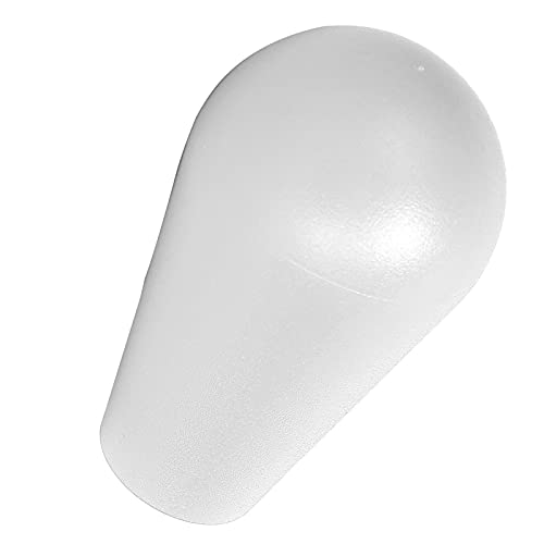 Qcwwy Handle Bequemes Grip ABS -Material Verbesserte Kontrolle für Spielekonsolengriffe Easy Installation Joystick Ball Head M6 Style Elliptical Rocker Consumer Electronics (White) von Qcwwy