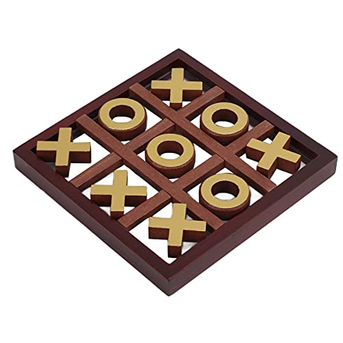 Qcwwy Holz XO -Brettspiel Interaktives Puzzle für und Familie, aus Kiefern, Couchtischdekor für Zuhause von Qcwwy