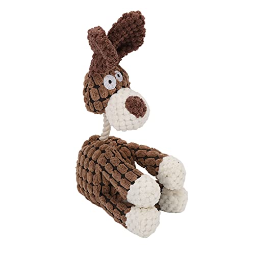 Qcwwy Hundequietschende Plüschspielzeug Langlebiger Biss Langlebiger Hirschform Kleine Mittelgroße Hunde, Maismaterial, Haustiergeschenke von Qcwwy