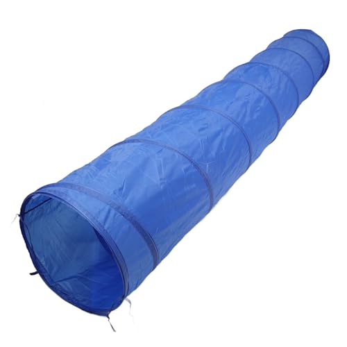 Qcwwy Hundetrainingsprodukte Falten Faltbare Hunde Lauffähigkeiten Übung Tunnel Katze Tunnel -Röhrchen Haustier -Jagd mit Tragetasche für Interaktive Outdoor Hund von Qcwwy