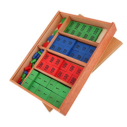 Qcwwy Mathematik Vor -Schul -Spielzeug für, EIN Bildungsmarkierungsspiel mit Einem Dezimalsystemsymbole, Hilft bei der Entwicklung Mathematischer Fähigkeiten bei Kindern über 3 Jahre von Qcwwy