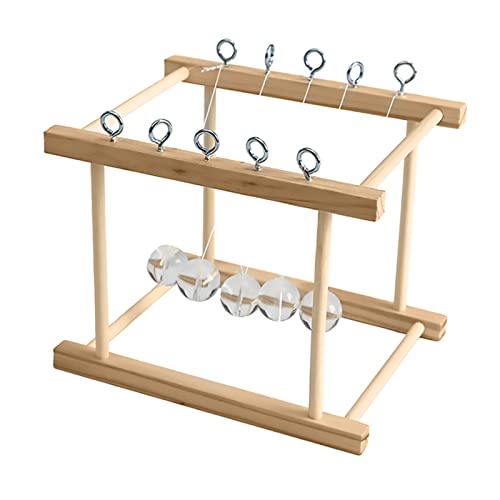 Qcwwy Pädagogische DIY -Physikspielzeug für - Newtons Science Experiment Toy Lehre Erhaltung von Dynamik und Energie, Ideal für Eltern Kind Bindungszeit. Geeignet für 6+ Qcwwy Pädagogische DIY -Physikspielzeug für - Newtons Science Experiment Toy Lehre Erhaltung von Dynamik und Energie, Ideal für Eltern Kind Bindungszeit. Geeignet für 6+ von Qcwwy