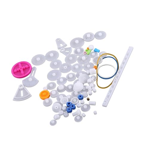 Qcwwy Plastikgetriebe Riemenscheibe, Langlebige Ausrüstungskits für Auto- und Robotermodelle mit 84 -Kinds Set, Kreativität Freizusetzen und Projekte mit Vielseitigen Teilen zu Revitalisieren (85 Qcwwy Plastikgetriebe Riemenscheibe, Langlebige Ausrüstungskits für Auto- und Robotermodelle mit 84 -Kinds Set, Kreativität Freizusetzen und Projekte mit Vielseitigen Teilen zu Revitalisieren (85 von Qcwwy