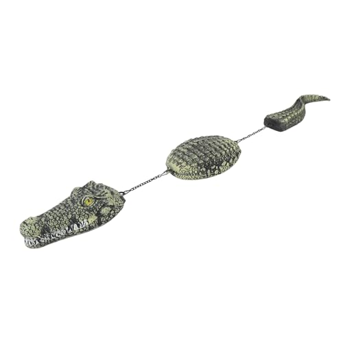 Qcwwy Pooldekorationen für Poolinnovationen Fake Alligator Pool Float Blue Heron Dekoy 3 Segment Simulierte Schwimmende Krokodilskulpturen Im Freien Im Freien Krokodil für Gartenschwimmungen Qcwwy Pooldekorationen für Poolinnovationen Fake Alligator Pool Float Blue Heron Dekoy 3 Segment Simulierte Schwimmende Krokodilskulpturen Im Freien Im Freien Krokodil für Gartenschwimmungen von Qcwwy