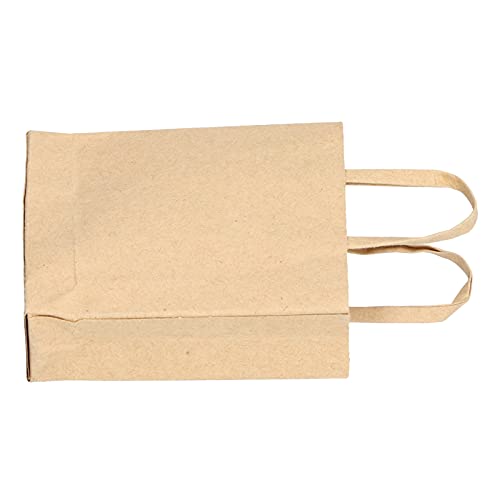 Qcwwy Puppenhaus Miniaturgeschäft für Einkaufsleben Fike 1:12 Dollhouse -Tasche für und Sammler Kraftpapier von Qcwwy