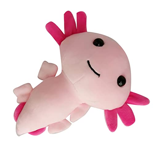 Qcwwy Schöne Cartoonpop Plüsch Sanft Elastisch Gefüllte Spielzeuge für Kinderkodekoration, PP Baumwolle für Gefüllt | Material: PP Baumwolle, Größe: 20 X 17 cm (Helles Rosenrot) von Qcwwy