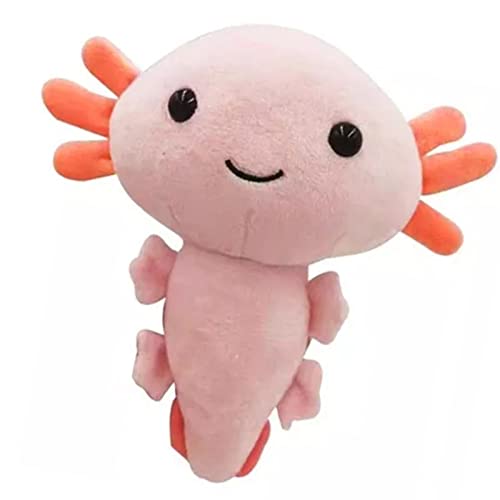 Qcwwy Schöne Cartoonpop Plüsch Sanft Elastisch Gefüllte Spielzeuge für Kinderkodekoration, PP Baumwolle für Gefüllt | Material: PP Baumwolle, Größe: 20 X 17 cm (Orange-Rosa) von Qcwwy