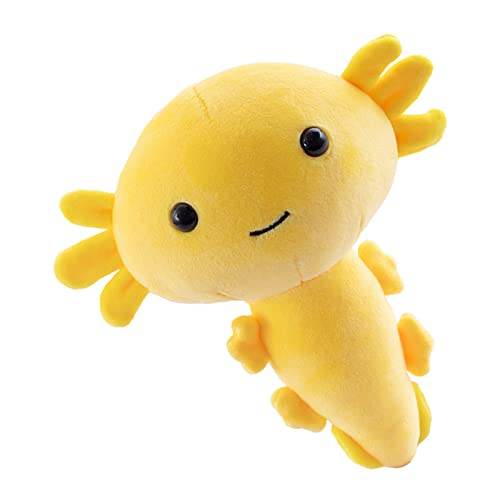 Qcwwy Schöne Cartoonpop Plüsch Sanft Elastisch Gefüllte Spielzeuge für Kinderkodekoration, PP Baumwolle für Gefüllt | Material: PP Baumwolle, Größe: 20 X 17 cm (Yellow) von Qcwwy
