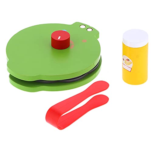 Qcwwy Simulation Hölzerne Pfannkuchenhersteller Spielzeug Zum Kochen von Kindern, Sehr Zartes Küchenpfannkuchen -Set für über 3 Jahren Qcwwy Simulation Hölzerne Pfannkuchenhersteller Spielzeug Zum Kochen von Kindern, Sehr Zartes Küchenpfannkuchen -Set für über 3 Jahren von Qcwwy