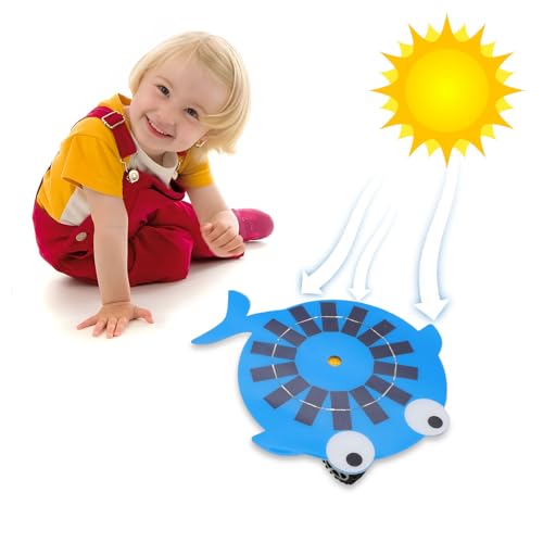 Qcwwy Solarauto Spielzeug, 5W Monokristalline Silizium Solarpanel Cartoon Fisch Solar -Power -Mini -Auto -Solarprojekte Bildungsspielzeug Solar Energie Spielzeug für Qcwwy Solarauto Spielzeug, 5W Monokristalline Silizium Solarpanel Cartoon Fisch Solar -Power -Mini -Auto -Solarprojekte Bildungsspielzeug Solar Energie Spielzeug für von Qcwwy