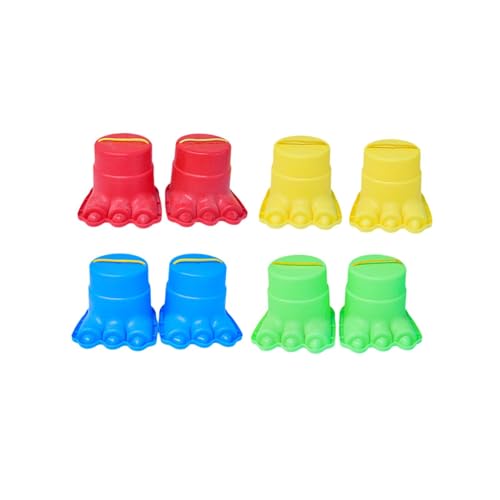 Qectial 8 Stück Stelzen, Anti S, Familienspaß, Spielzeug, GEH Stelzen, Stelzenlaufen für Wohnzimmer, Jungen Und Mädchen, S Qectial 8 Stück Stelzen, Anti S, Familienspaß, Spielzeug, GEH Stelzen, Stelzenlaufen für Wohnzimmer, Jungen Und Mädchen, S von Qectial