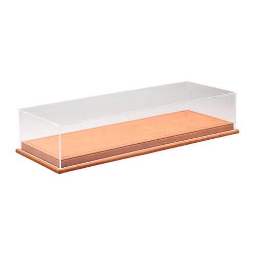 Qectial Acryl Vitrine Im Maßstab 1/64 für Modellautos, Sammlergeschenk, Vitrine, Transparente Aufbewahrungsbox für Spielzeugautos, Braun Qectial Acryl Vitrine Im Maßstab 1/64 für Modellautos, Sammlergeschenk, Vitrine, Transparente Aufbewahrungsbox für Spielzeugautos, Braun von Qectial