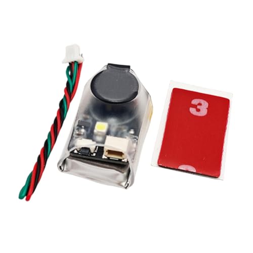 Qectial RC Flugzeug Anti Lost Tiny Size Modellflugzeugzubehör RC Teile Anzeige Warnalarm Automatisches Laden, 42b 2.6 cm X 1.85 cm von Qectial