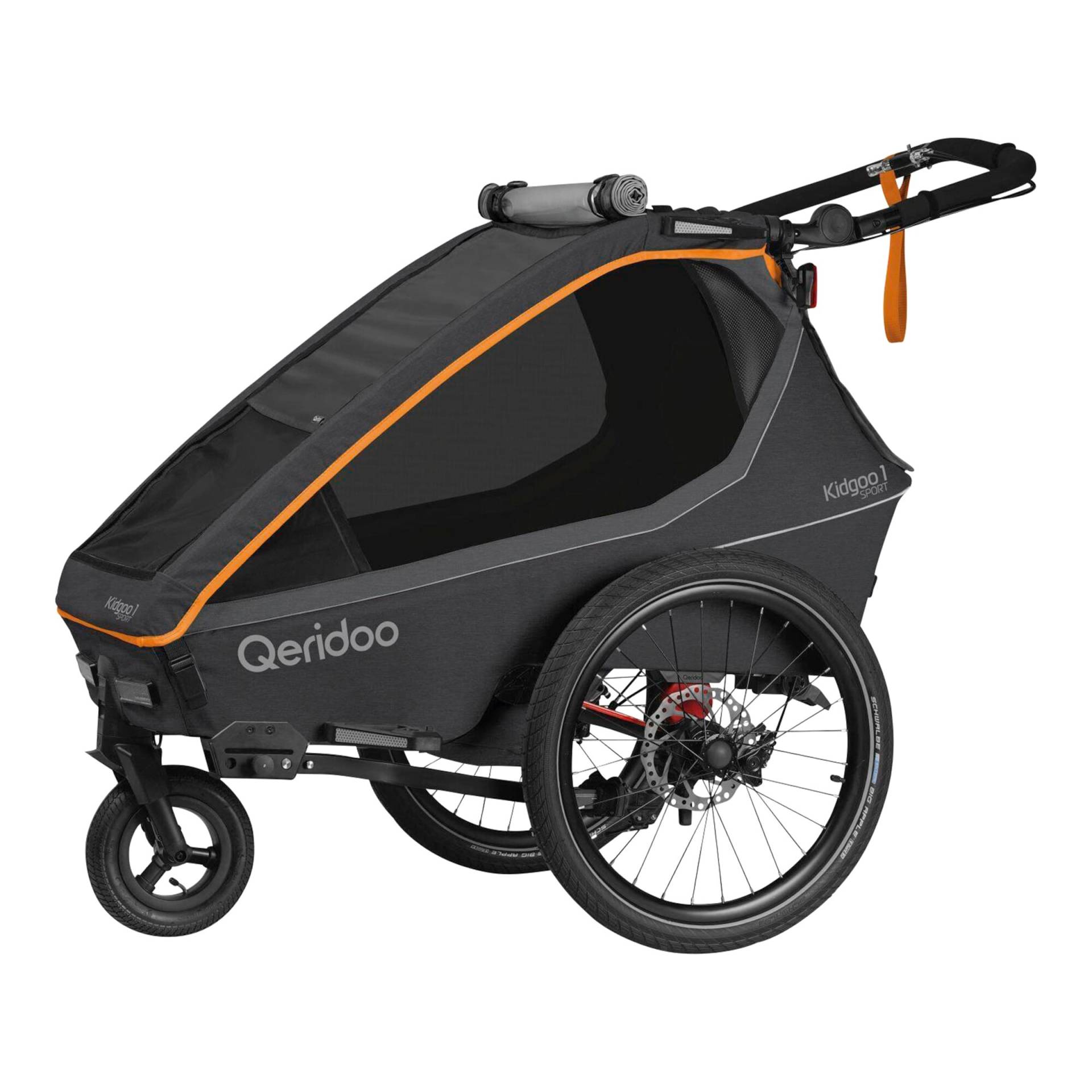 Qeridoo Fahrradanhänger Kidgoo 1 Sport FIDLOCK Edition Qeridoo Fahrradanhänger Kidgoo 1 Sport FIDLOCK Edition von Qeridoo