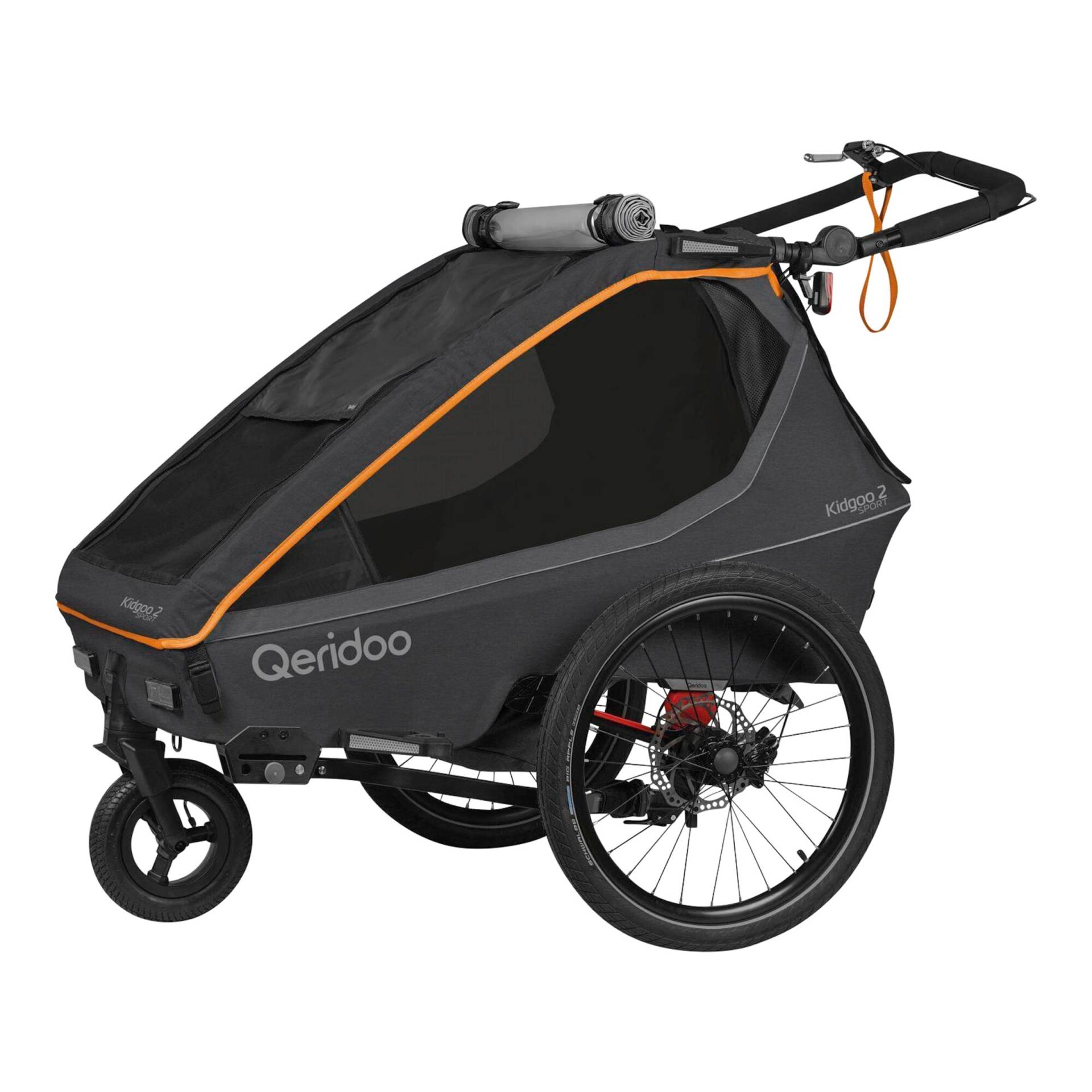 Qeridoo Fahrradanhänger Kidgoo 2 Sport FIDLOCK Edition Qeridoo Fahrradanhänger Kidgoo 2 Sport FIDLOCK Edition von Qeridoo
