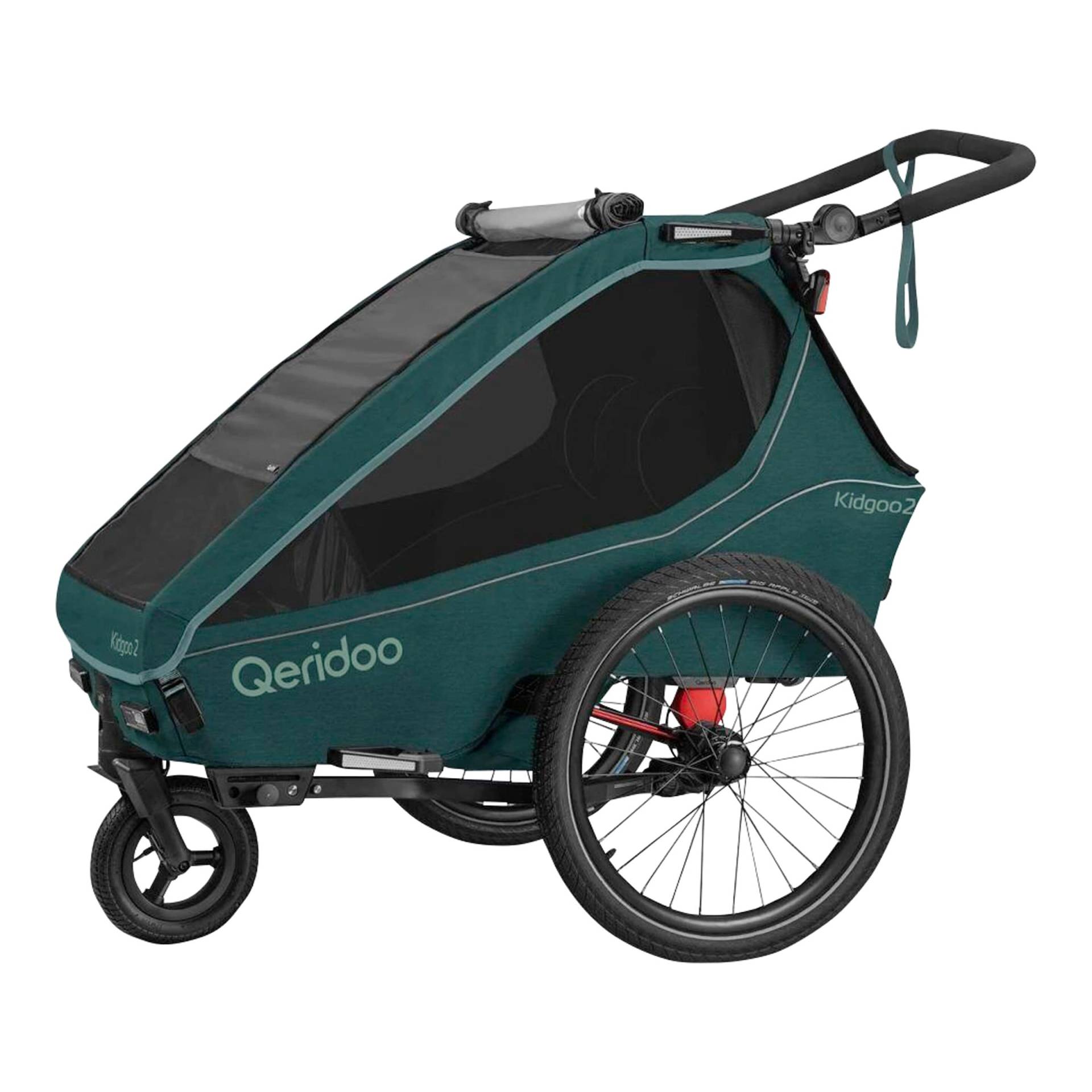 Qeridoo Fahrradanhänger Kidgoo 2 von Qeridoo