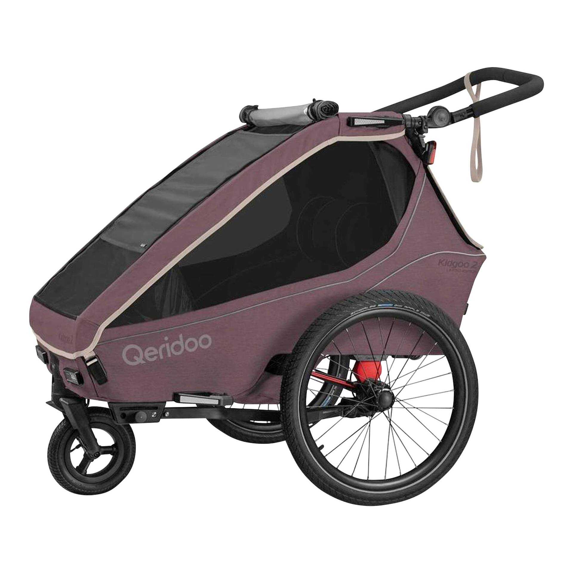 Qeridoo Fahrradanhänger Kidgoo 2 von Qeridoo