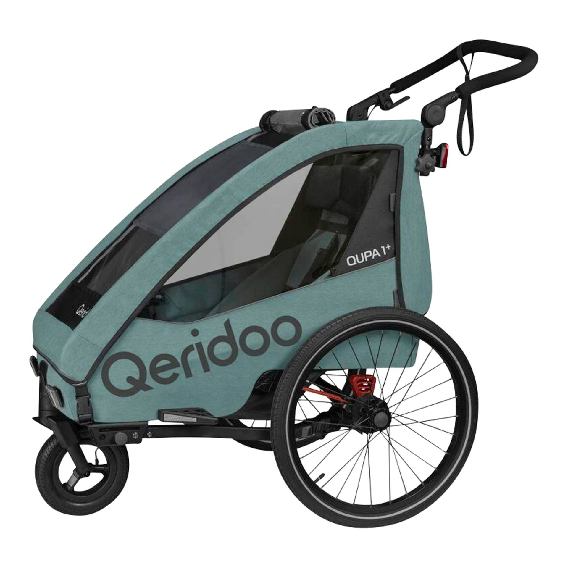 Qeridoo Fahrradanhänger QUPA 2 Plus von Qeridoo