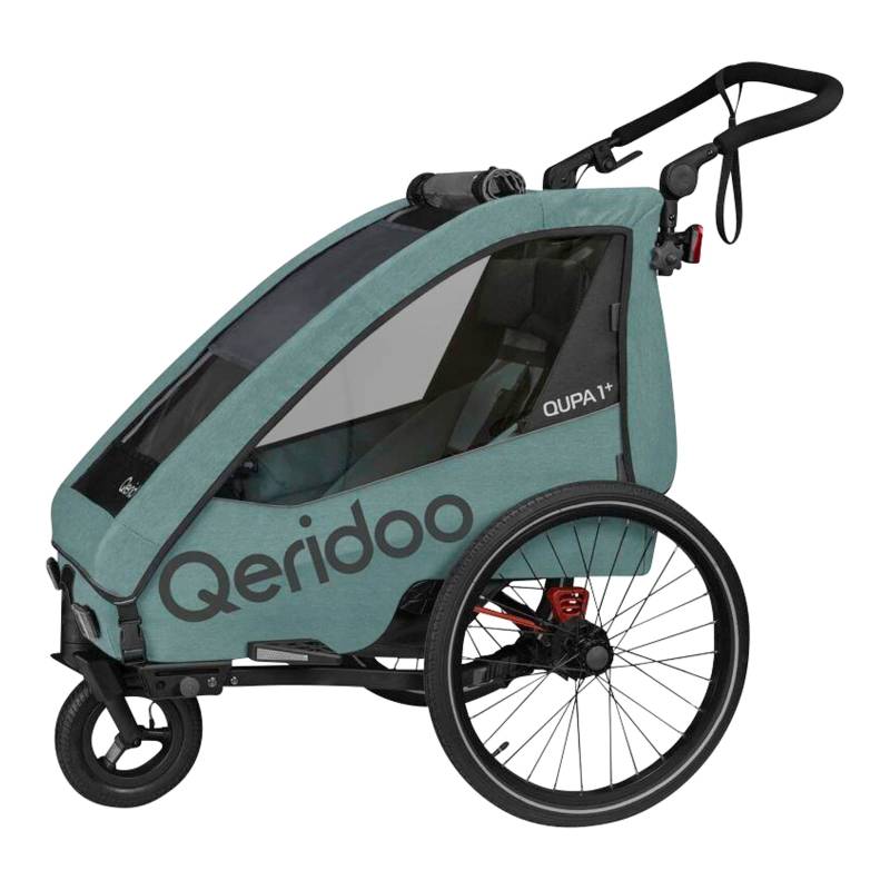 Qeridoo Fahrradanhänger QUPA 2 Plus von Qeridoo