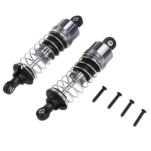 Qerwsdty 2-Teiliger Öl-Metall-Stoßdämpfer für HBX 16889 16889A 16890 16890A SG1601 SG1602 1/16 RC-Auto-Upgrade-Teile von Qerwsdty