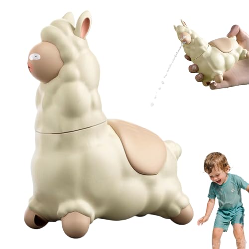 Spitting Llama Water Toy, 2025 Neues Alpaka Interaktives Wassersprayer, Funny Wasserspielzeug Kinder Für Sommer-Outdoor, Schwimmbad, Strand und Spiel (1 Stück) von Qetroi