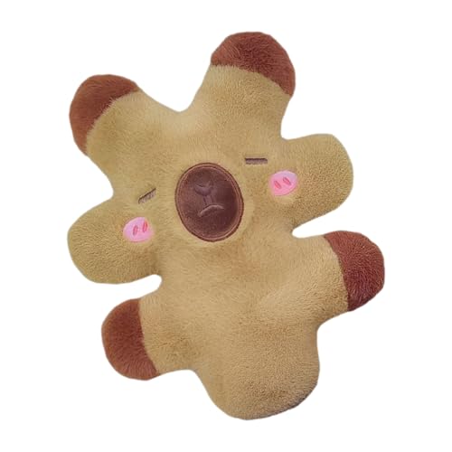 Qfdiwr Capybara Plüschpuppe, Capybara Plüschspielzeug | Kleine Stofftiere,Cartoon-Figur hautfreundlich, Kissen Dekoration für Mädchen, Kinderspiel Wohnzimmer Qfdiwr Capybara Plüschpuppe, Capybara Plüschspielzeug | Kleine Stofftiere,Cartoon-Figur hautfreundlich, Kissen Dekoration für Mädchen, Kinderspiel Wohnzimmer von Qfdiwr