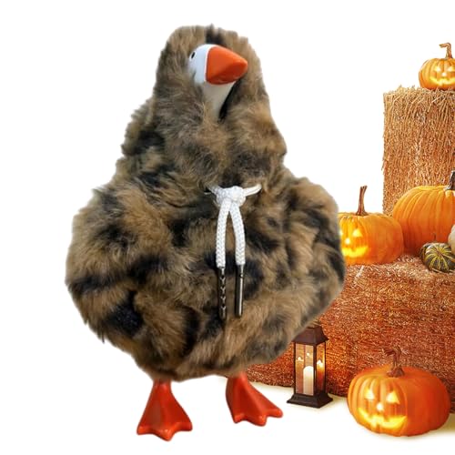 Qfdiwr Kostüme für Bürogänse, 7 Zoll | Dekorative Kleidung Herbstgänse für Tisch | Figur verkleiden sich für Halloween Büro Schlafzimmer | Studenten Erwachsene Wohnzimmer Arbeitszimmer von Qfdiwr